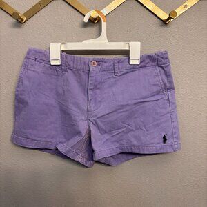 Purple Ralph Lauren Shorts
